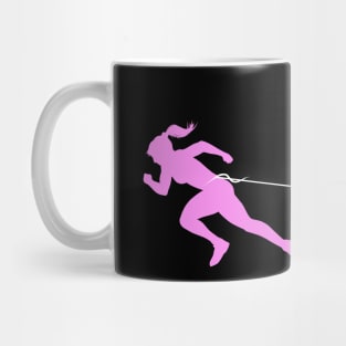 Treadmill Girl Mug